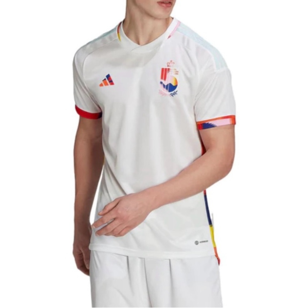 New Adidas Belgium World Cup Away Soccer Jersey Mens new